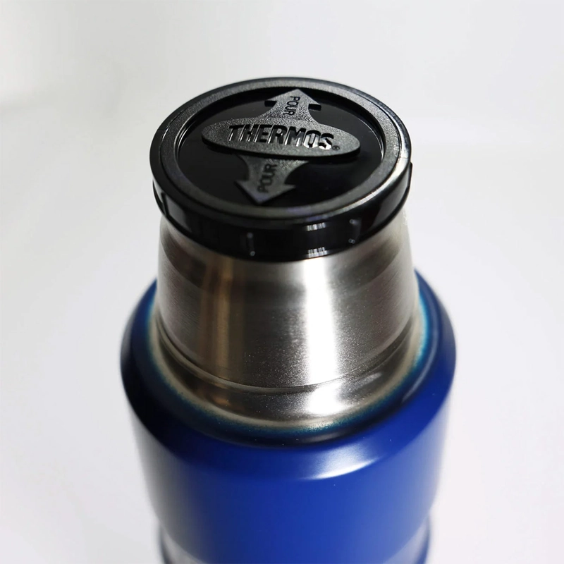 TERMO LÍQUIDO THERMOS KING ACERO INOXIDABLE 470 ML AZUL MARINO - 4