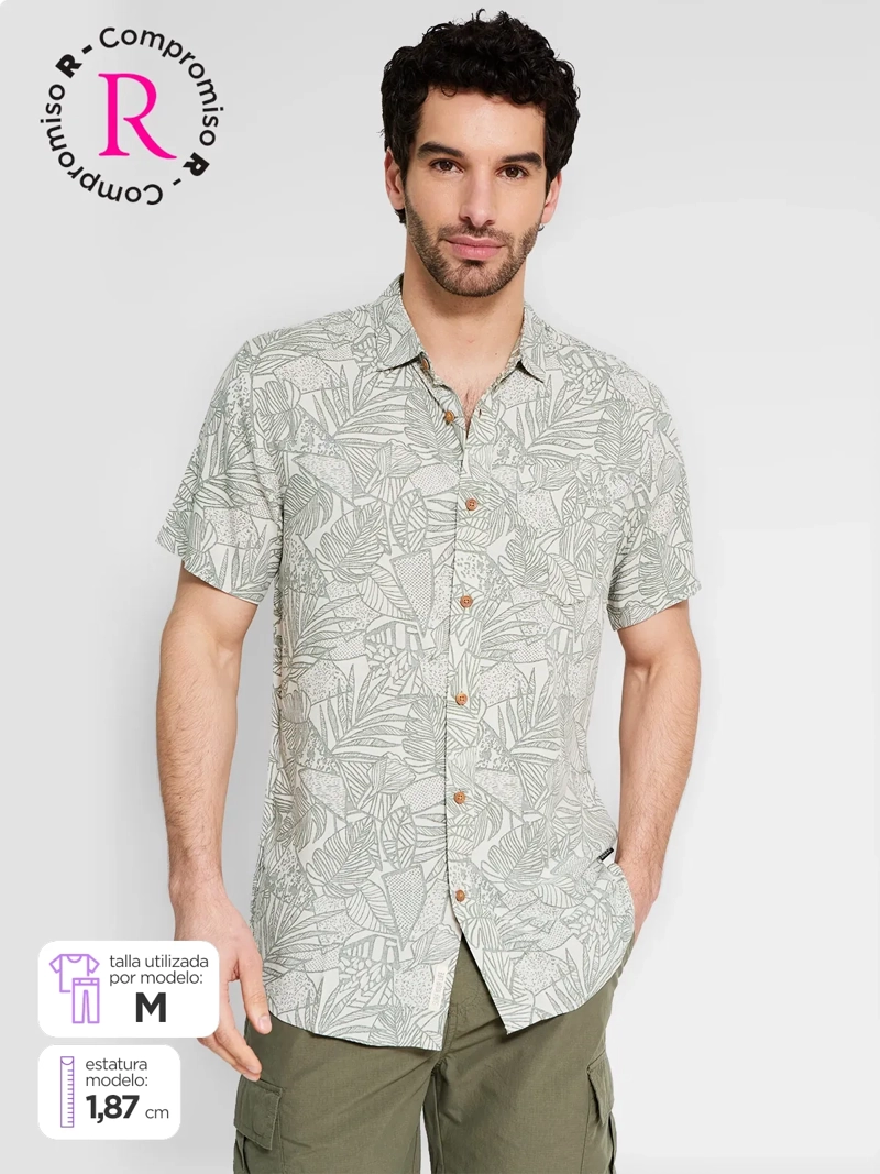 CAMISA HOMBRE CLOUDBREAK ECOVERO MANGA CORTA - 1