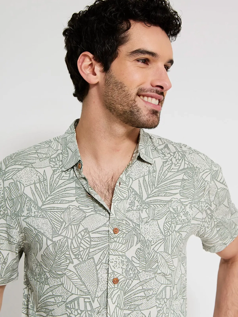 CAMISA HOMBRE CLOUDBREAK ECOVERO MANGA CORTA - 3