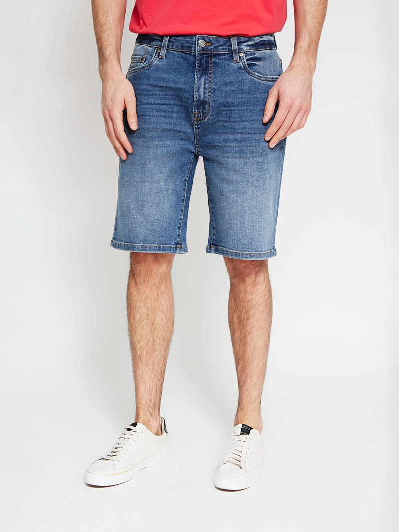 BERMUDA HOMBRE AEROPOSTALE ALGODÓN DENIM BÁSICO - 2