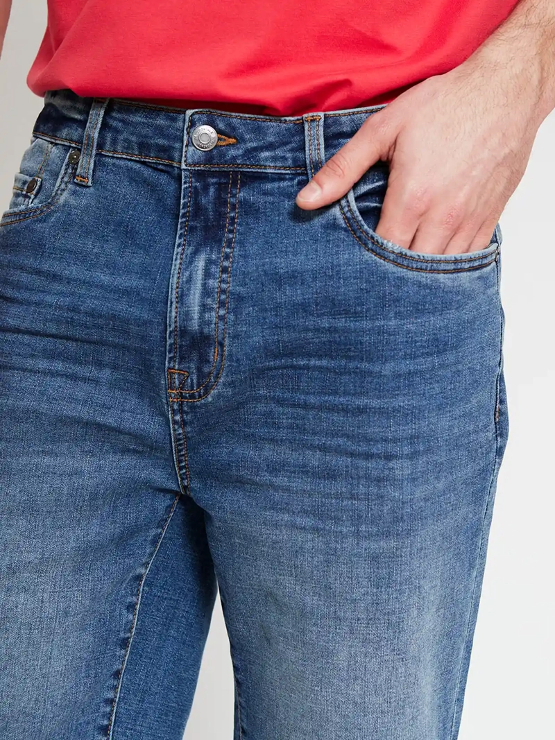 BERMUDA HOMBRE AEROPOSTALE ALGODÓN DENIM BÁSICO - 4