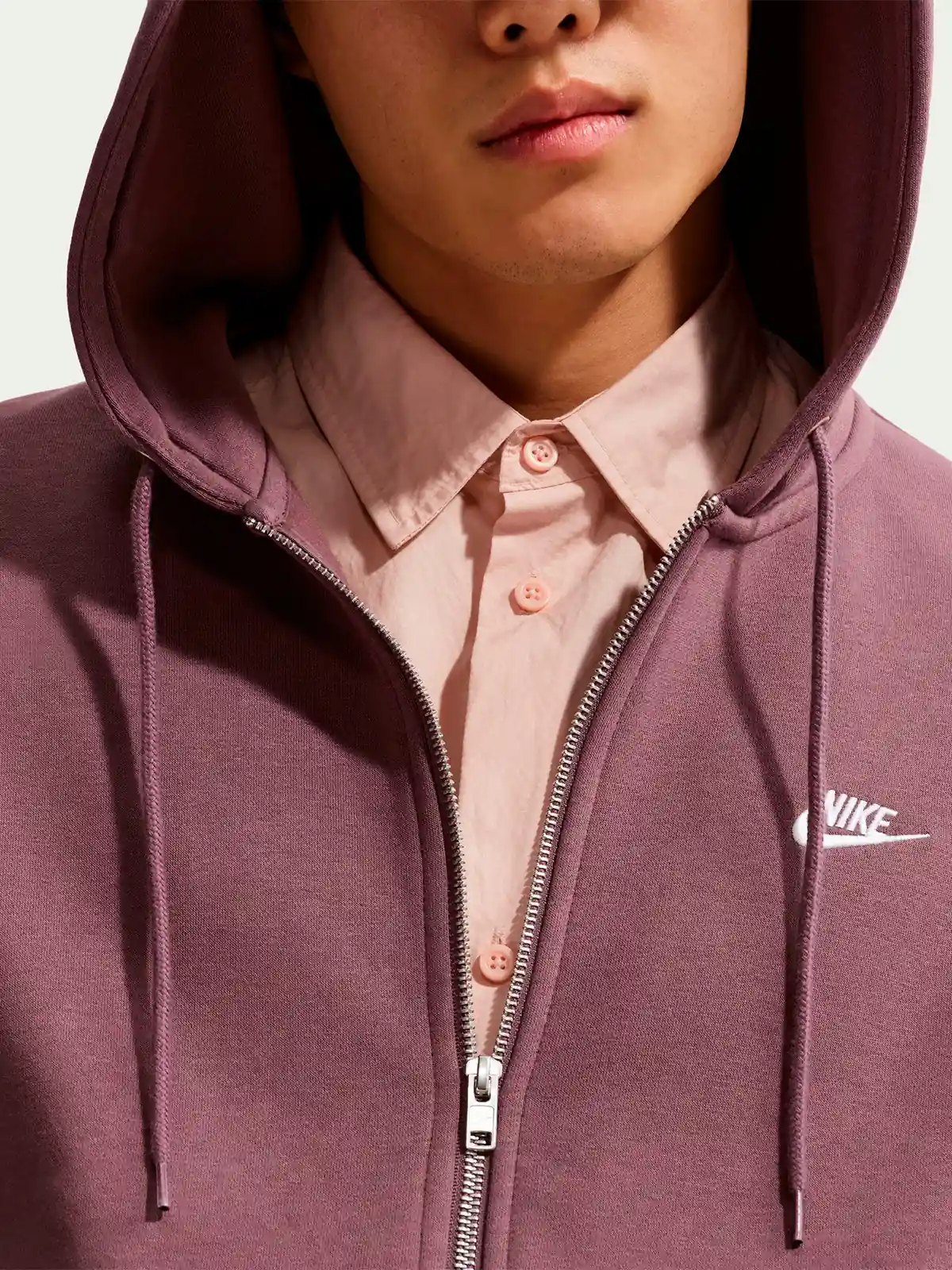 POLERÓN HOMBRE NIKE ALGODÓN CLUB HOODIE - 2