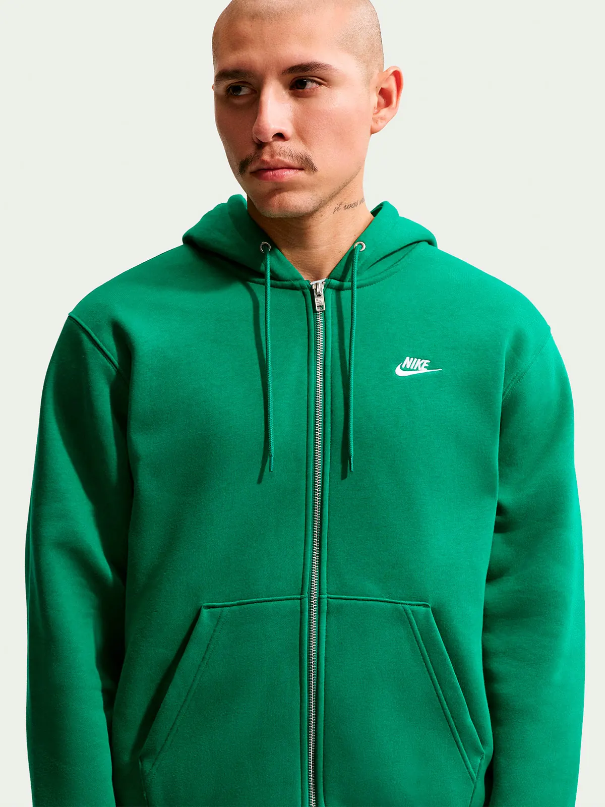 POLERÓN HOMBRE NIKE ALGODÓN CLUB HOODIE - 1