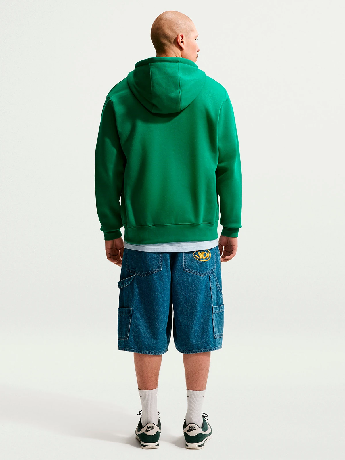 POLERÓN HOMBRE NIKE ALGODÓN CLUB HOODIE - 7