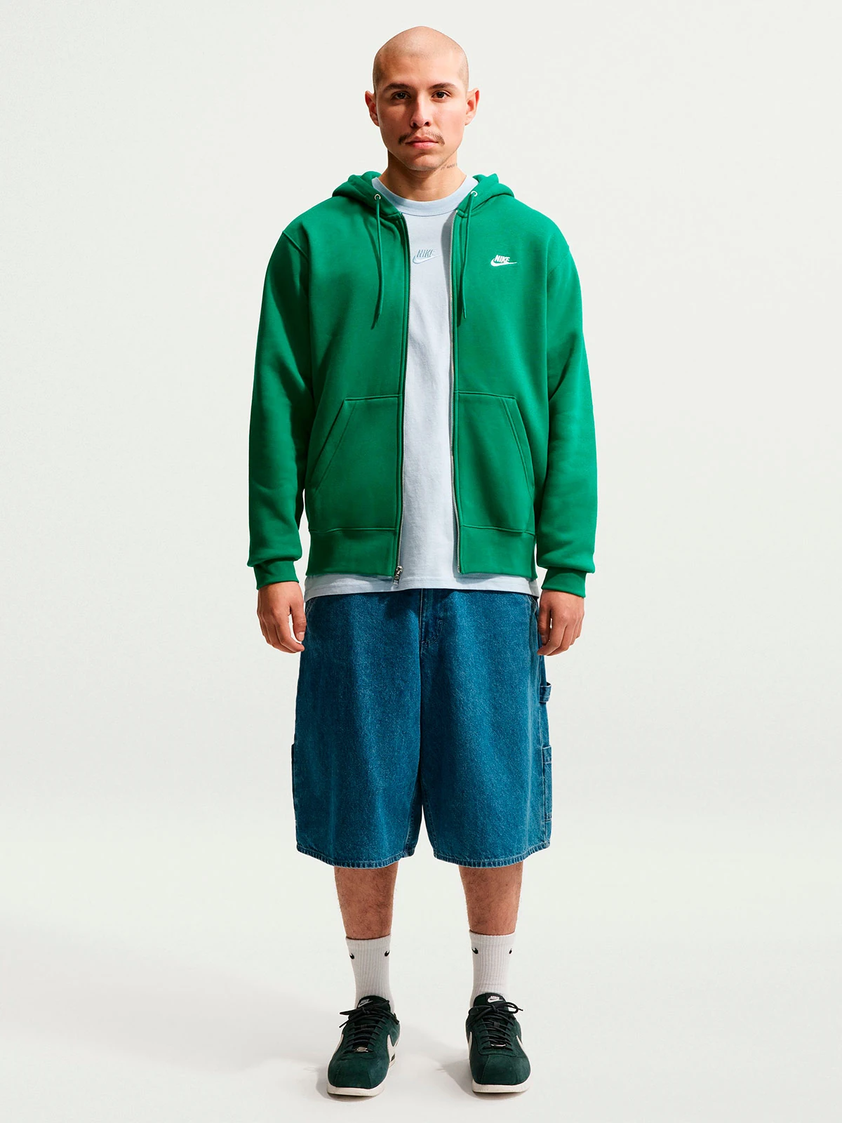 POLERÓN HOMBRE NIKE ALGODÓN CLUB HOODIE - 6