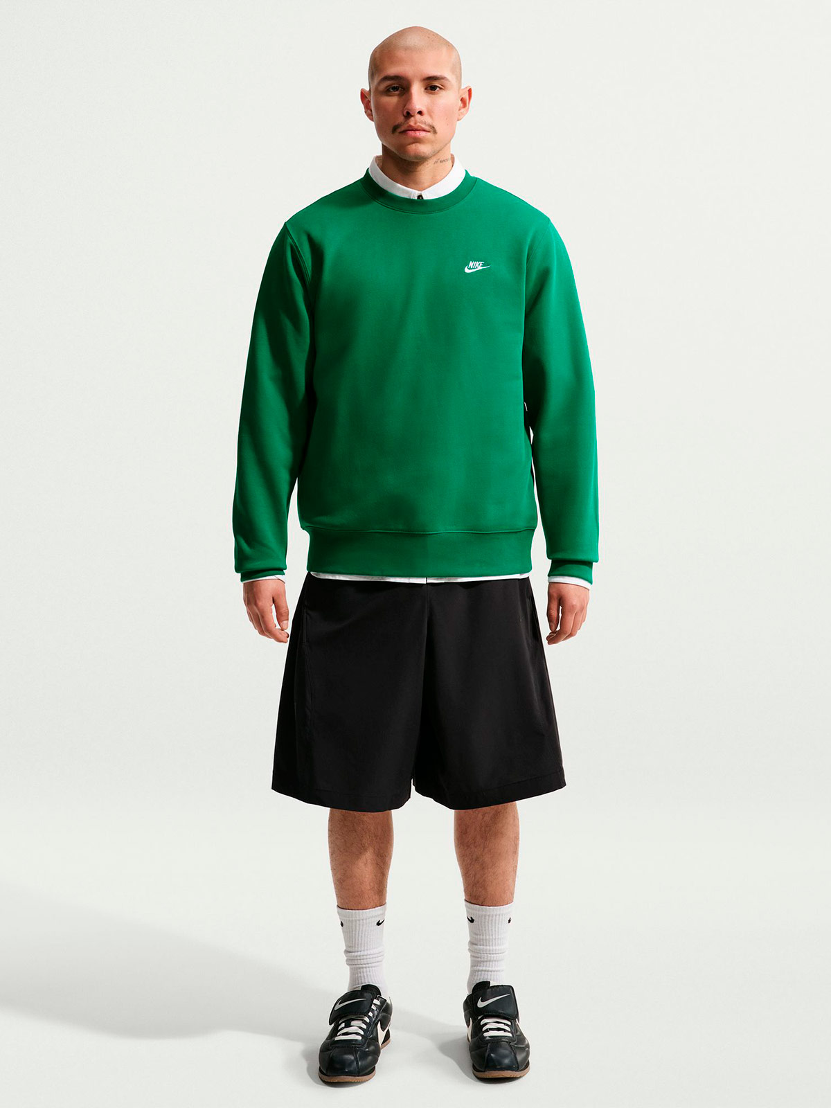 POLERÓN HOMBRE NIKE ALGODÓN CREW - 4