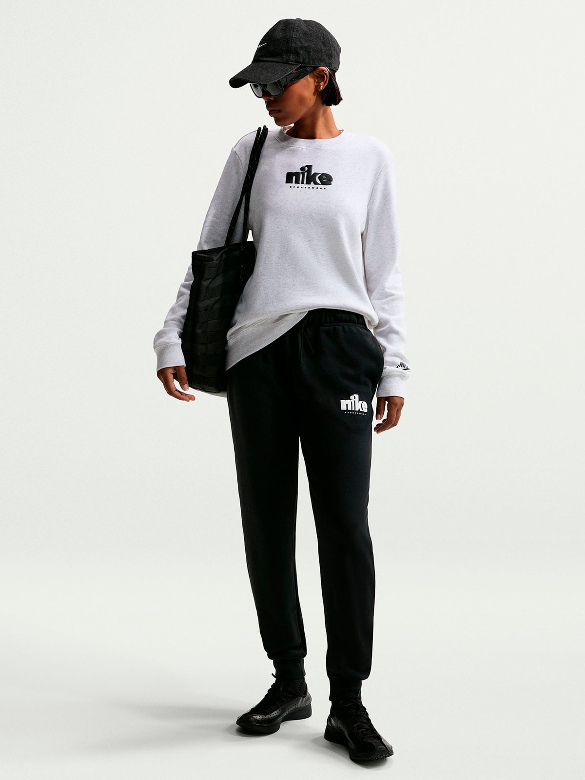 PANTALÓN BUZO MUJER NIKE TIRO MEDIO - 7
