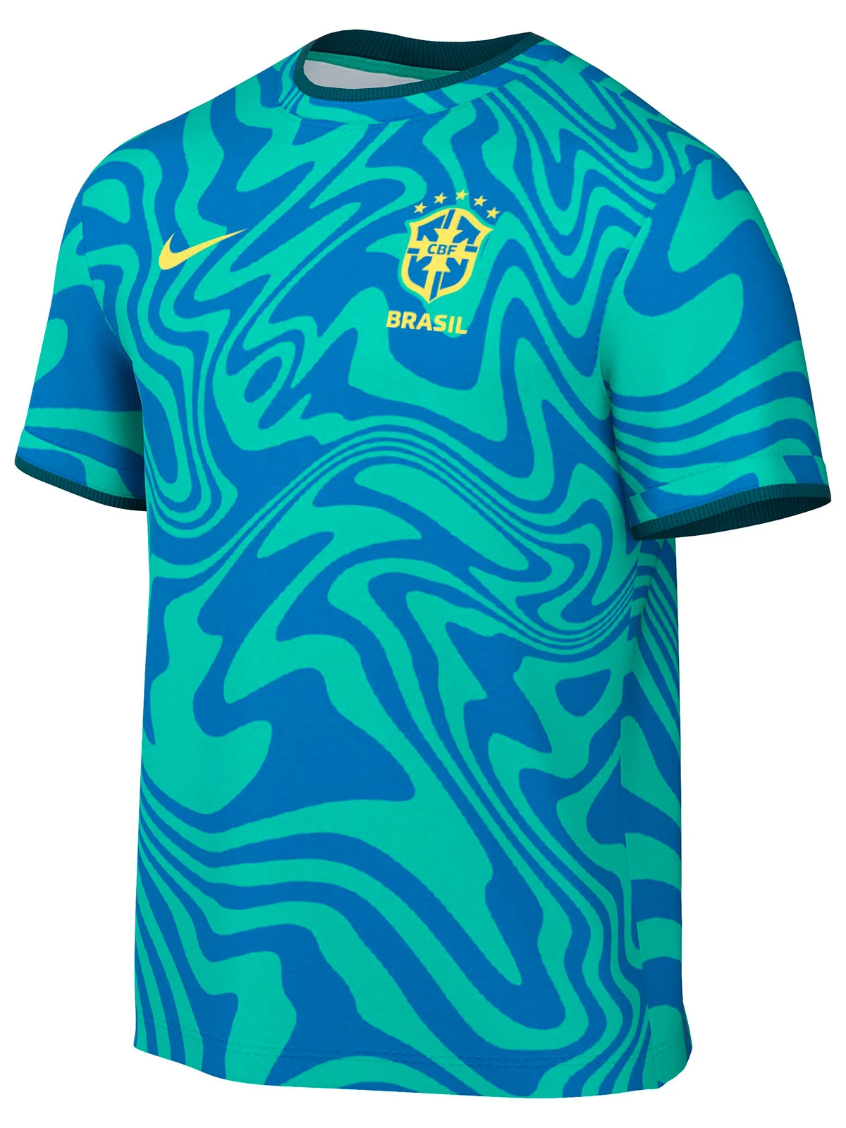 CAMISETA HOMBRE NIKE SELECCIÓN BRASIL ENTRENAMIENTO - 3