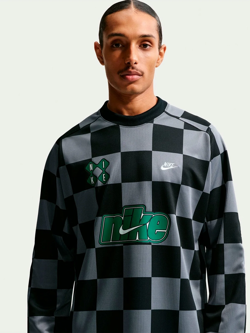 POLERA HOMBRE NIKE MANGA LARGA GOALIE - 3