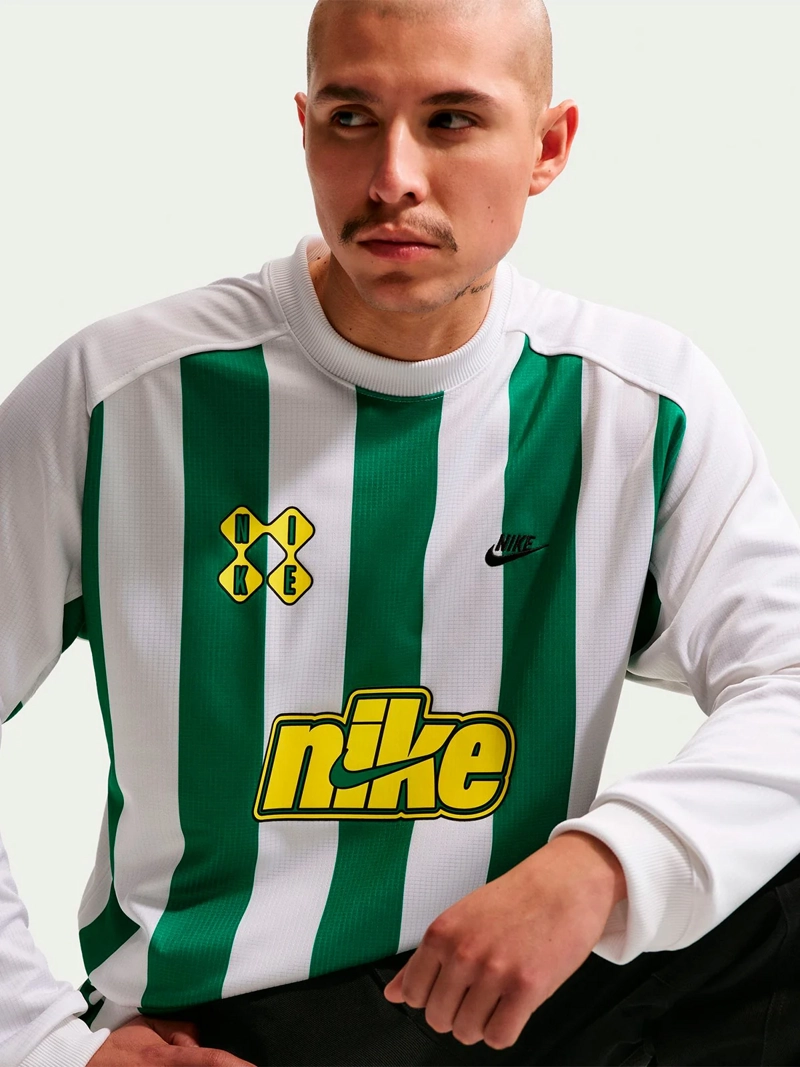 POLERA HOMBRE NIKE MANGA LARGA GOALIE - 3