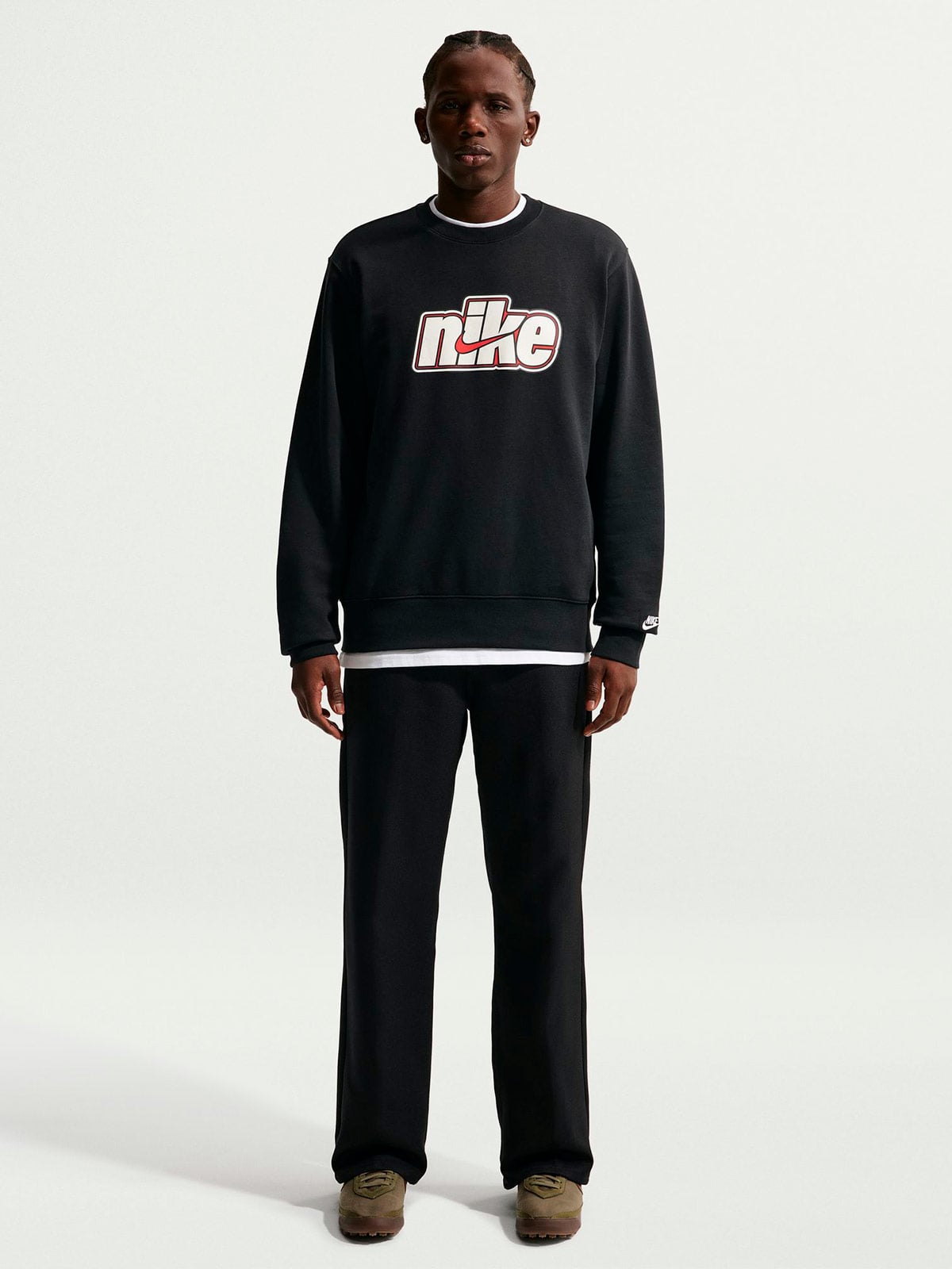 POLERÓN HOMBRE NIKE ALGODÓN CUELLO REDONDO - 4