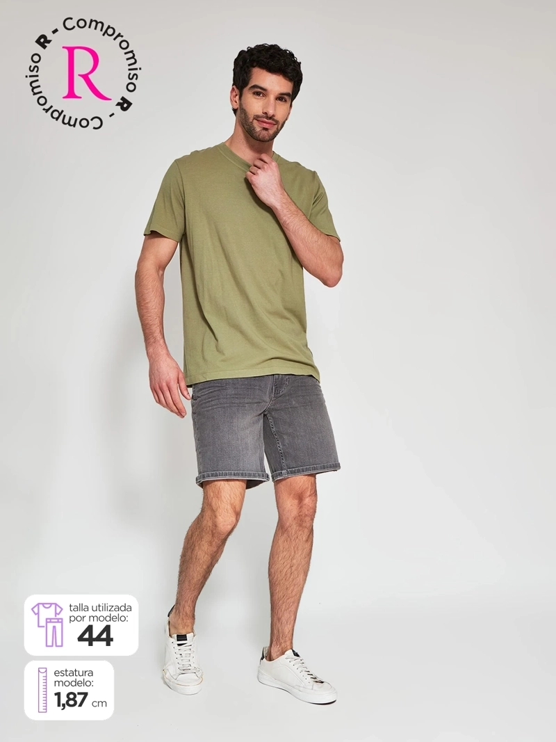 SHORT HOMBRE BARBADOS ALGODÓN DENIM