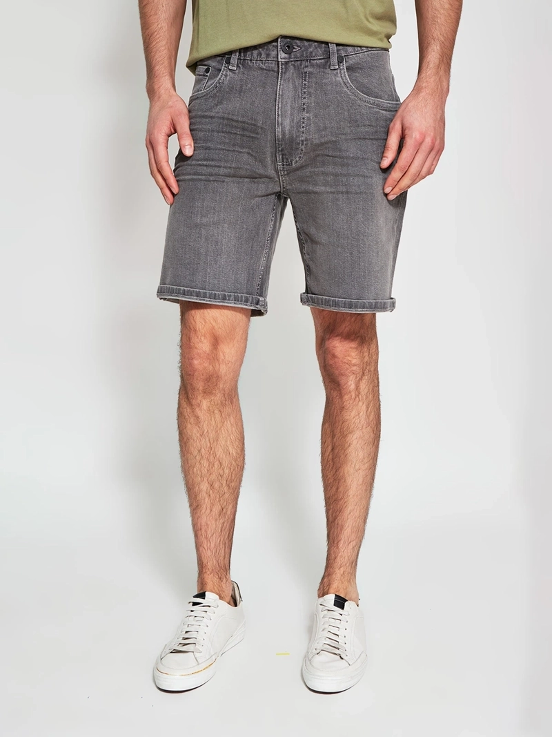 SHORT HOMBRE BARBADOS ALGODÓN DENIM - 2