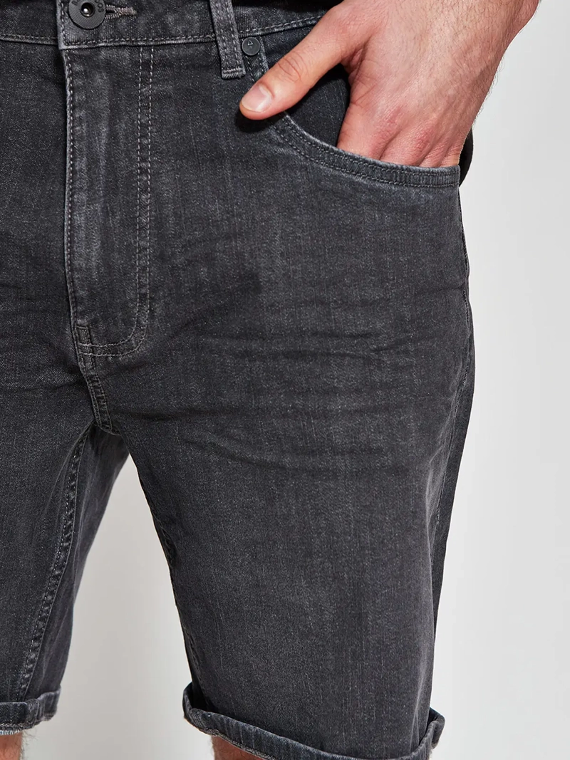 SHORT HOMBRE BARBADOS ALGODÓN DENIM - 4