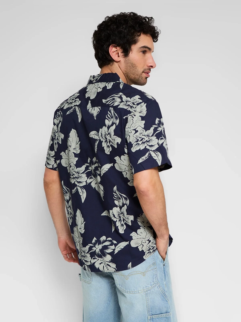 CAMISA HOMBRE ROBERT LEWIS ALGODÓN ESTAMPADA - 2