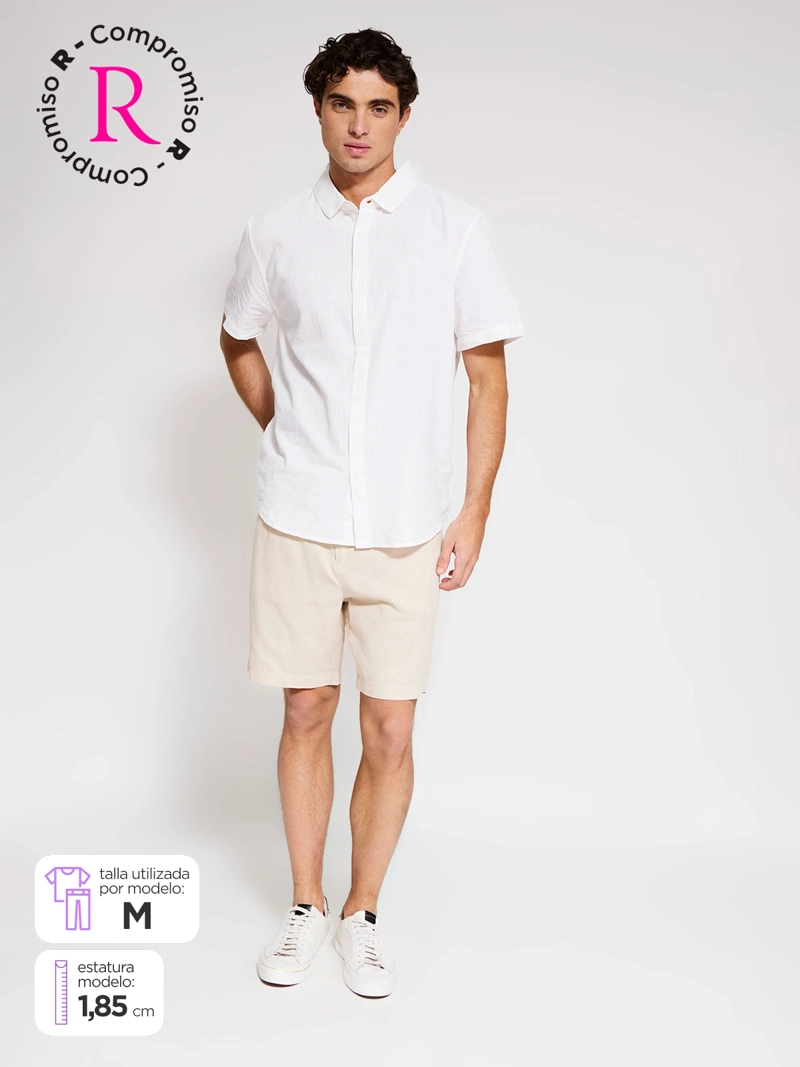SHORT HOMBRE PEPE JEANS LINO  - 1