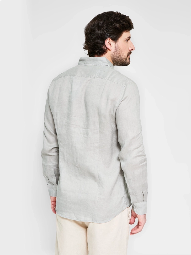 CAMISA HOMBRE CACHAREL LINO MANGA CORTA - 2