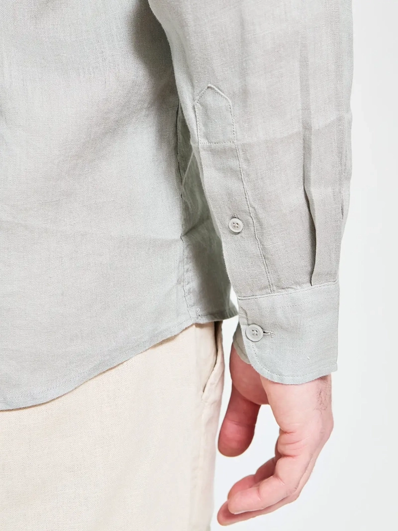 CAMISA HOMBRE CACHAREL LINO MANGA CORTA - 3