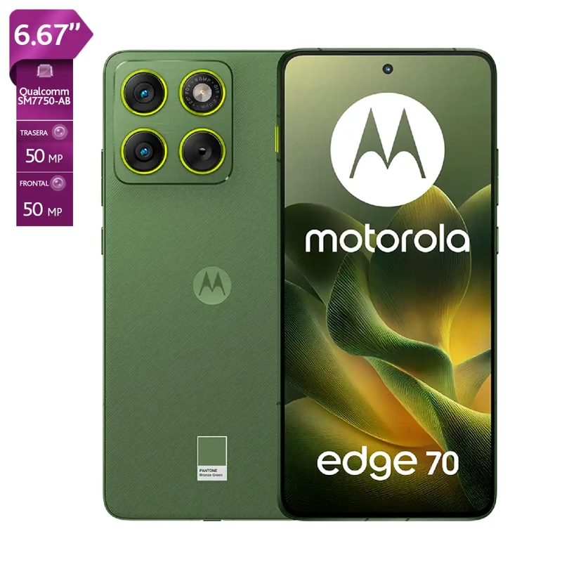 SMARTPHONE MOTOROLA EDGE 70 512GB 12GB RAM 50MP 6.6” - 1