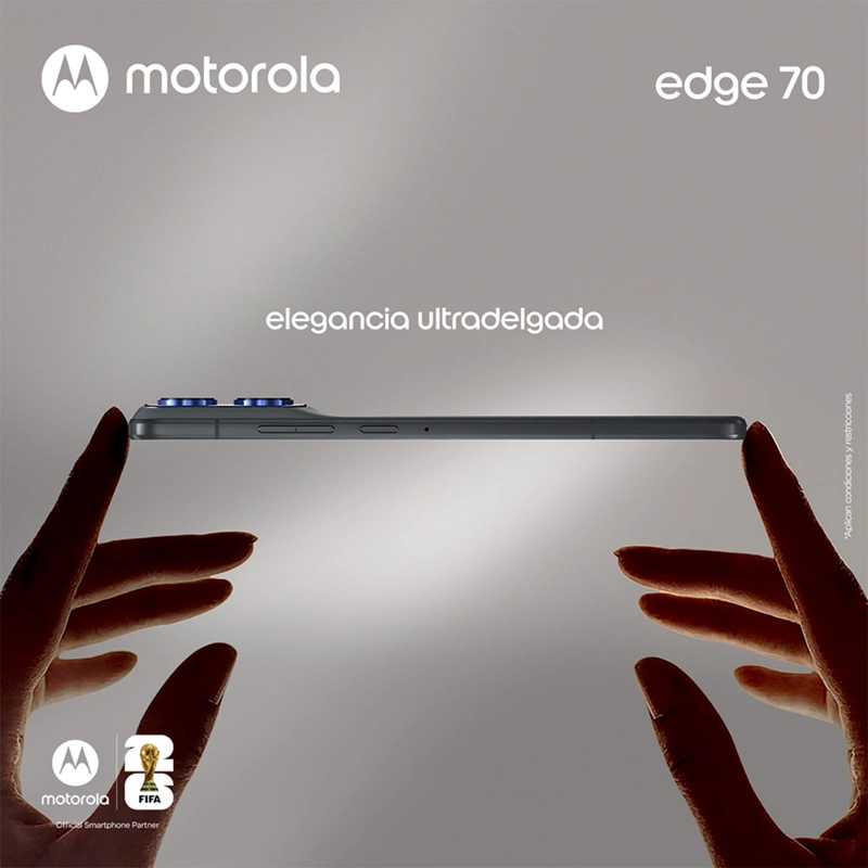 SMARTPHONE MOTOROLA EDGE 70 512GB 12GB RAM 50MP 6.6” - 5