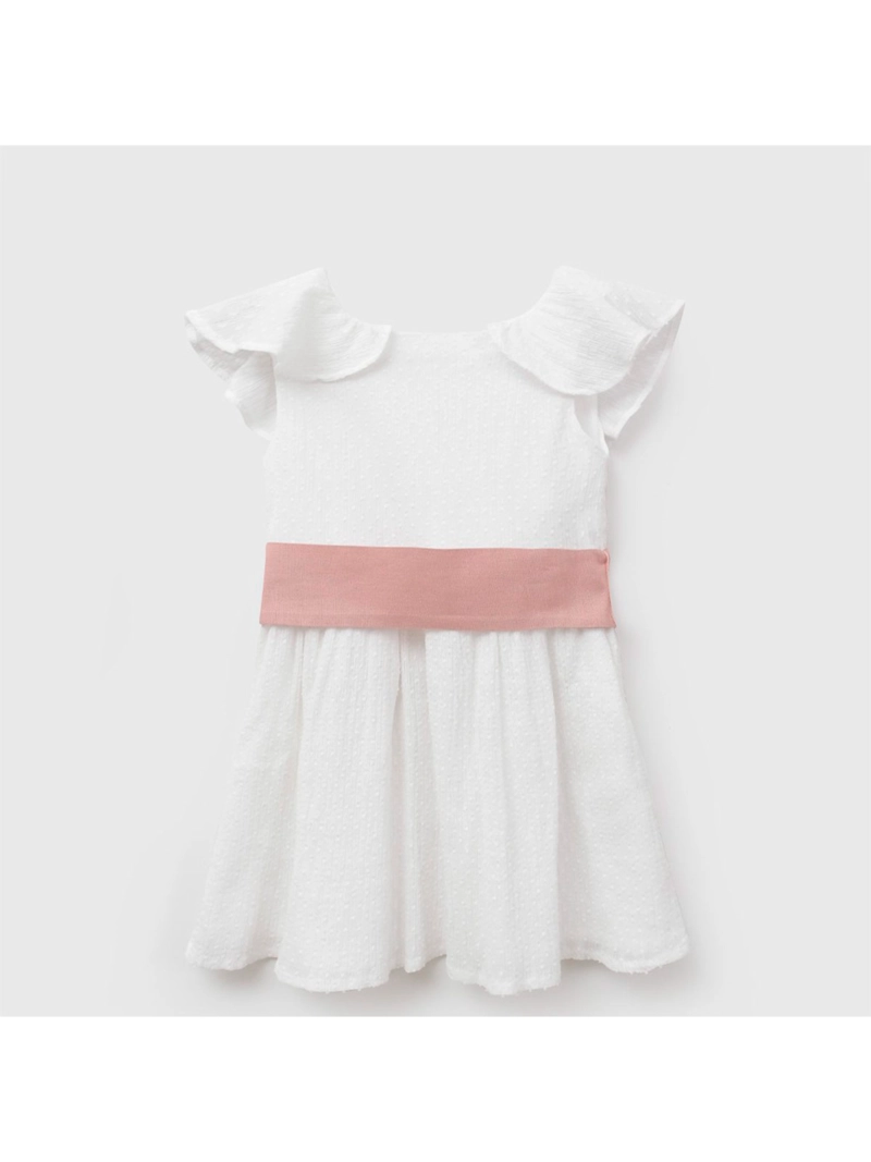 VESTIDO NIÑA COLLOKY ALGODÓN LAZO - 2
