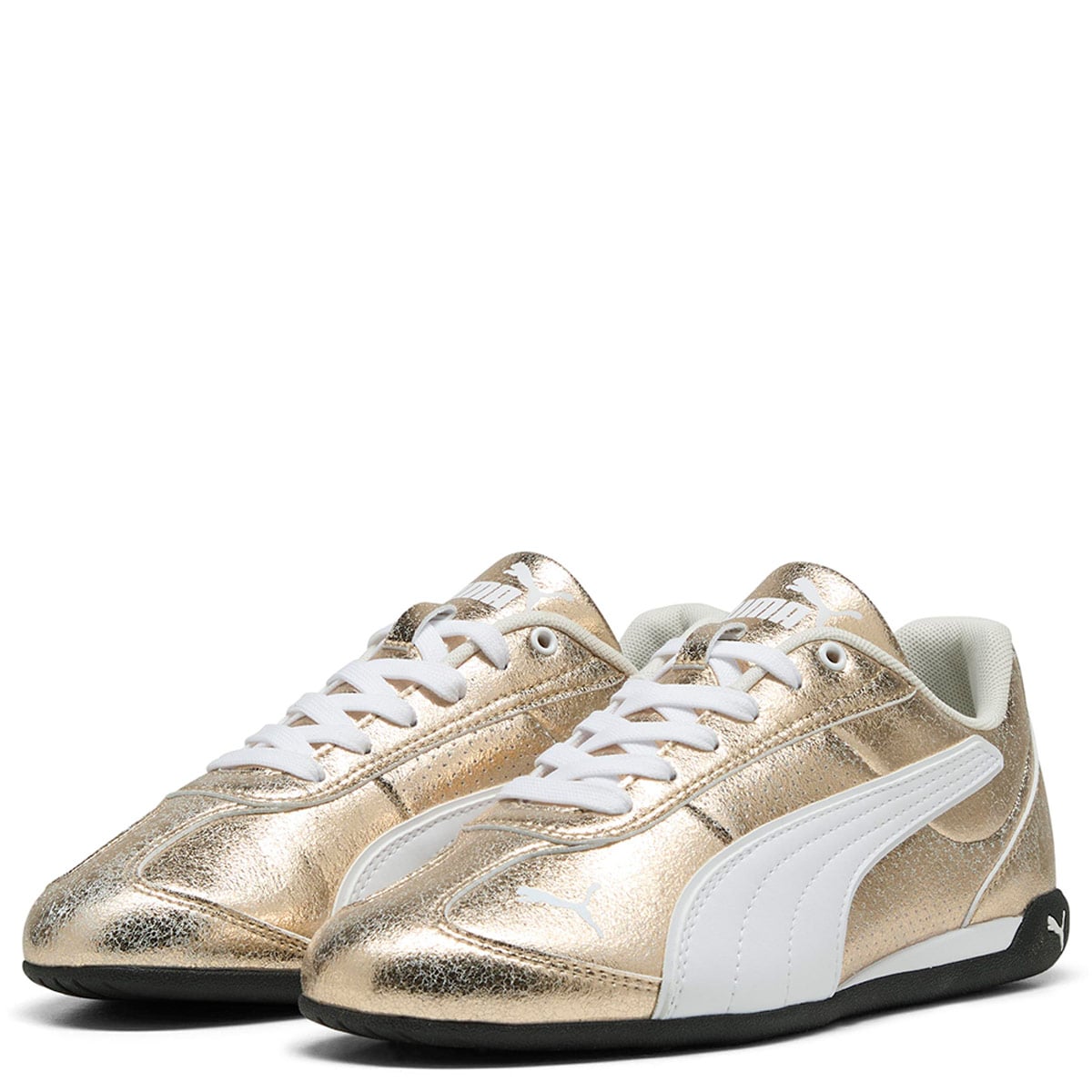 ZAPATILLAS MUJER PUMA CASUALES DORADO REPLICATCH METALLIC WHISPER - 2