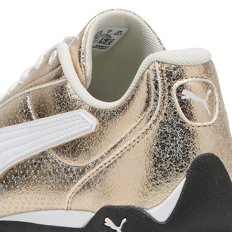 ZAPATILLAS MUJER PUMA CASUALES DORADO REPLICATCH METALLIC WHISPER - 5