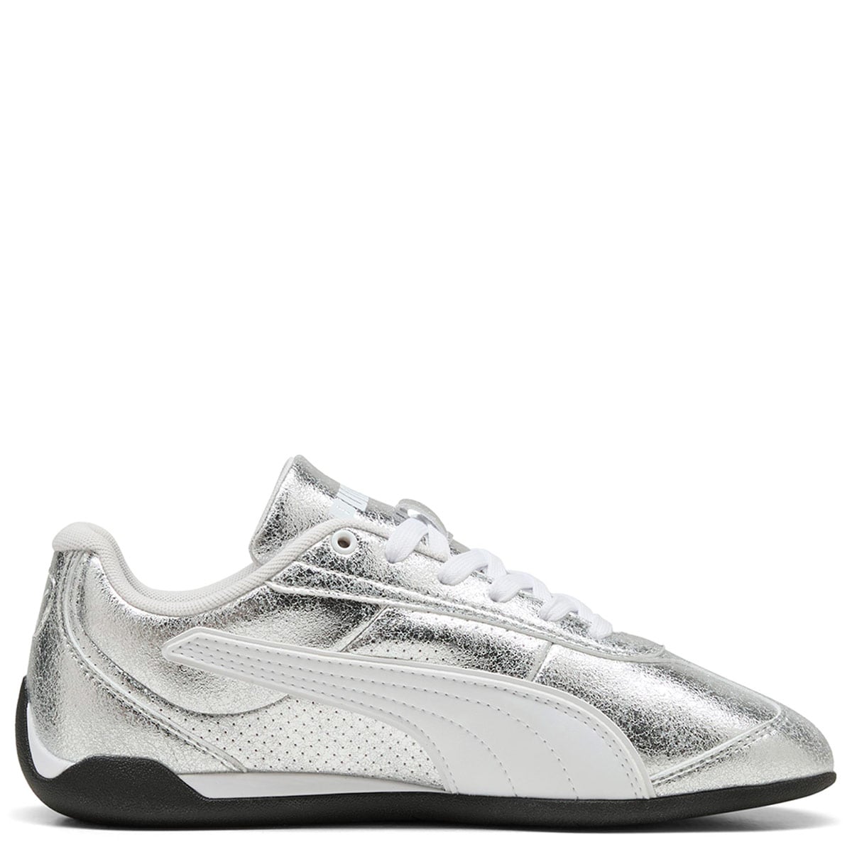 ZAPATILLAS MUJER PUMA CASUALES PLATEADO REPLICATCH METALLIC WHISPER - 3