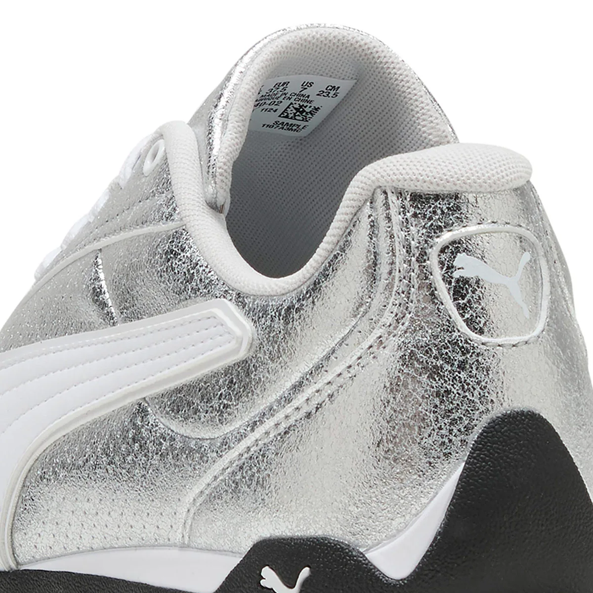 ZAPATILLAS MUJER PUMA CASUALES PLATEADO REPLICATCH METALLIC WHISPER - 5