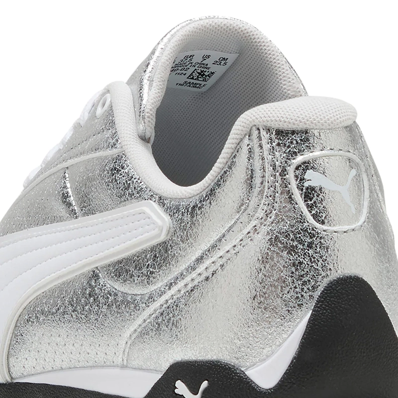 ZAPATILLAS MUJER PUMA CASUALES PLATEADO REPLICATCH METALLIC WHISPER - 5