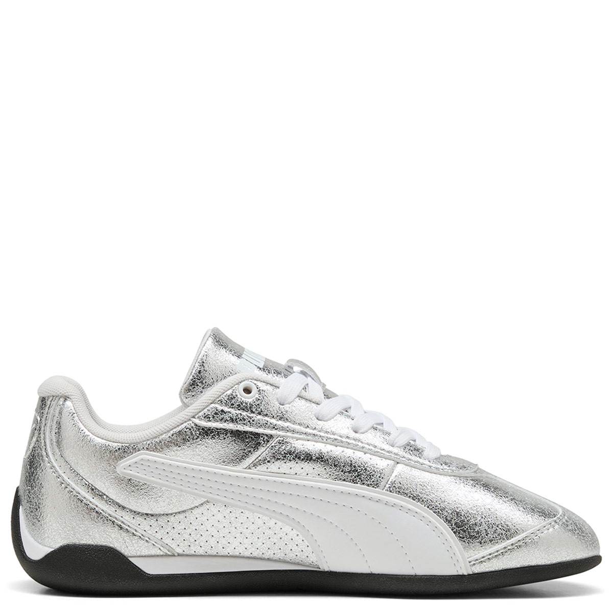ZAPATILLAS MUJER PUMA CASUALES PLATEADO REPLICATCH METALLIC WHISPER - 3