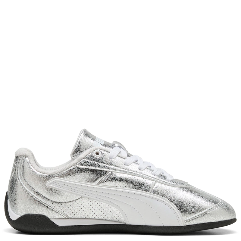 ZAPATILLAS MUJER PUMA CASUALES PLATEADO REPLICATCH METALLIC WHISPER - 3