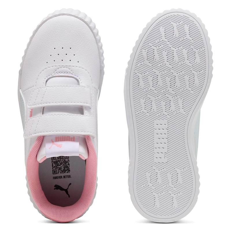 ZAPATILLAS NIÑA PUMA CASUALES BLANCO CARINA 3.0 V PS - 4