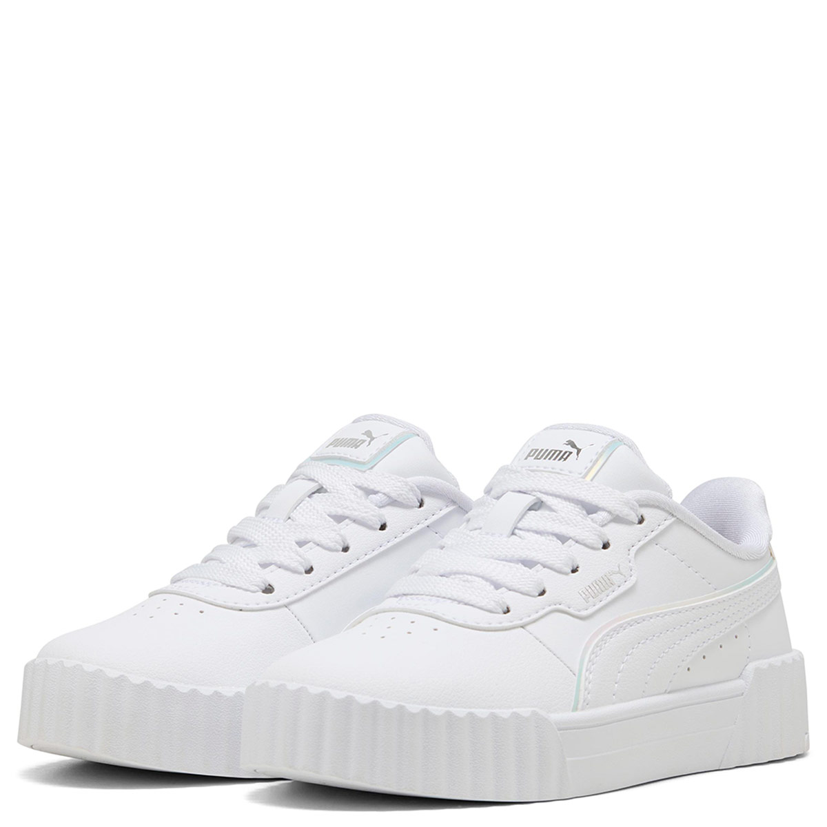 ZAPATILLAS NIÑA PUMA CASUALES BLANCO CARINA 3.0 HOLO 2.0 PS - 2