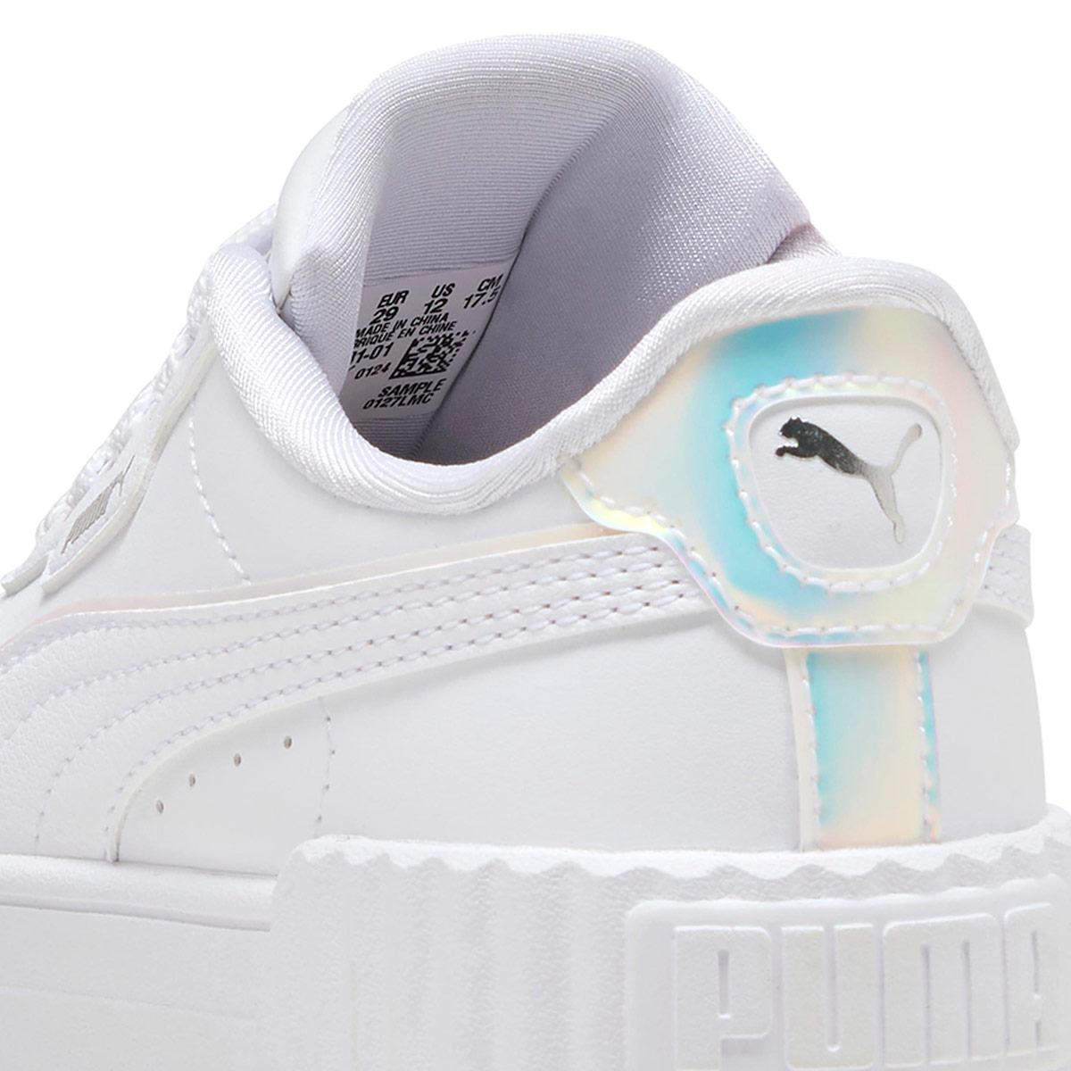 ZAPATILLAS NIÑA PUMA CASUALES BLANCO CARINA 3.0 HOLO 2.0 PS - 5