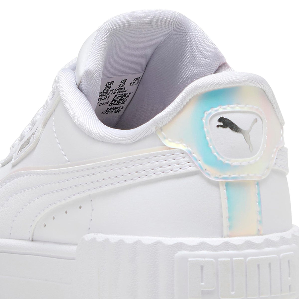 ZAPATILLAS NIÑA PUMA CASUALES BLANCO CARINA 3.0 HOLO 2.0 PS - 5