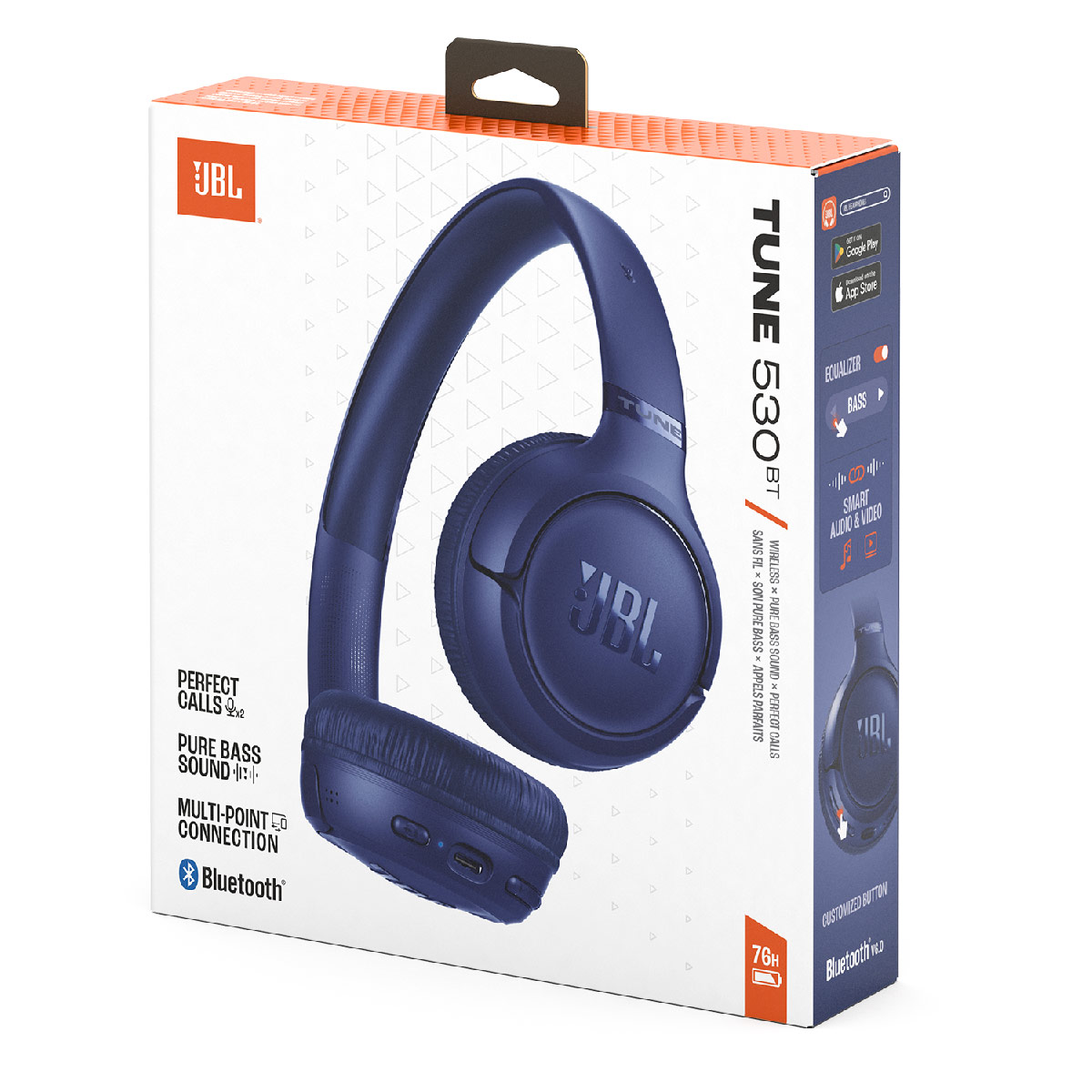 AUDÍFONOS JBL ON EAR TUNE 530BT BLUETOOTH - 6