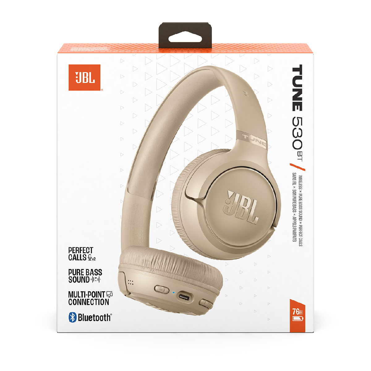 AUDÍFONOS JBL ON EAR TUNE 530BT BLUETOOTH - 9