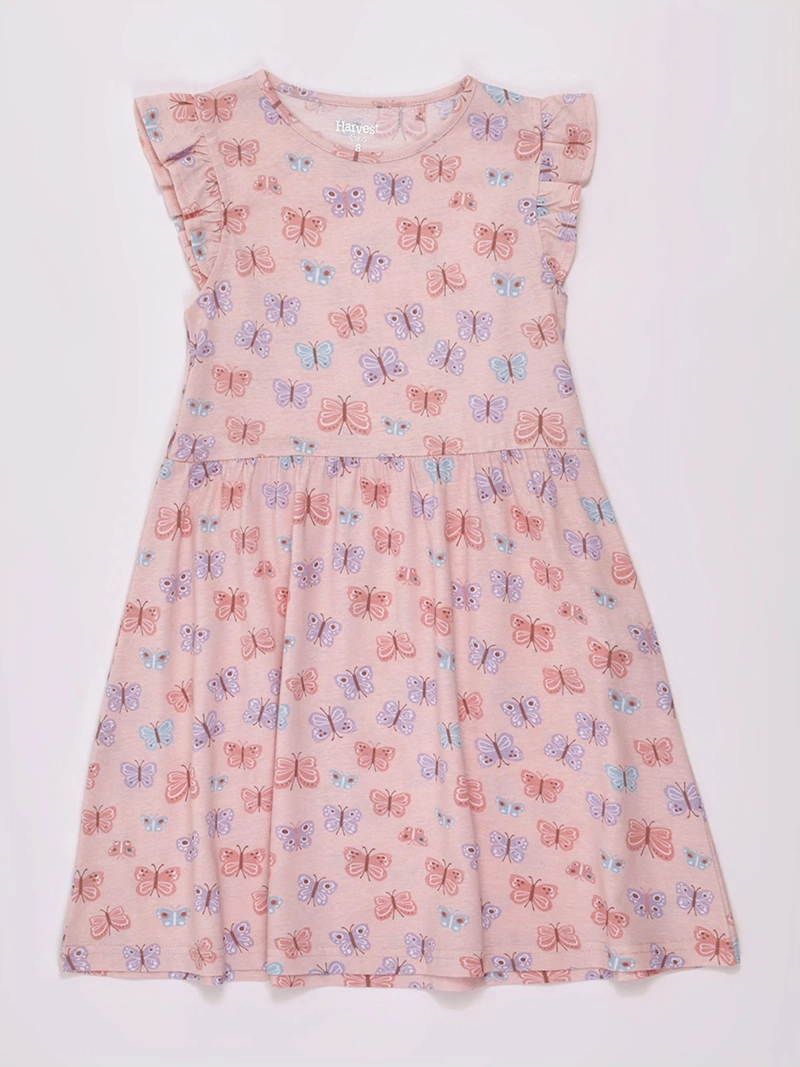 VESTIDO NIÑA HARVEST ALGODÓN ESTAMPADO