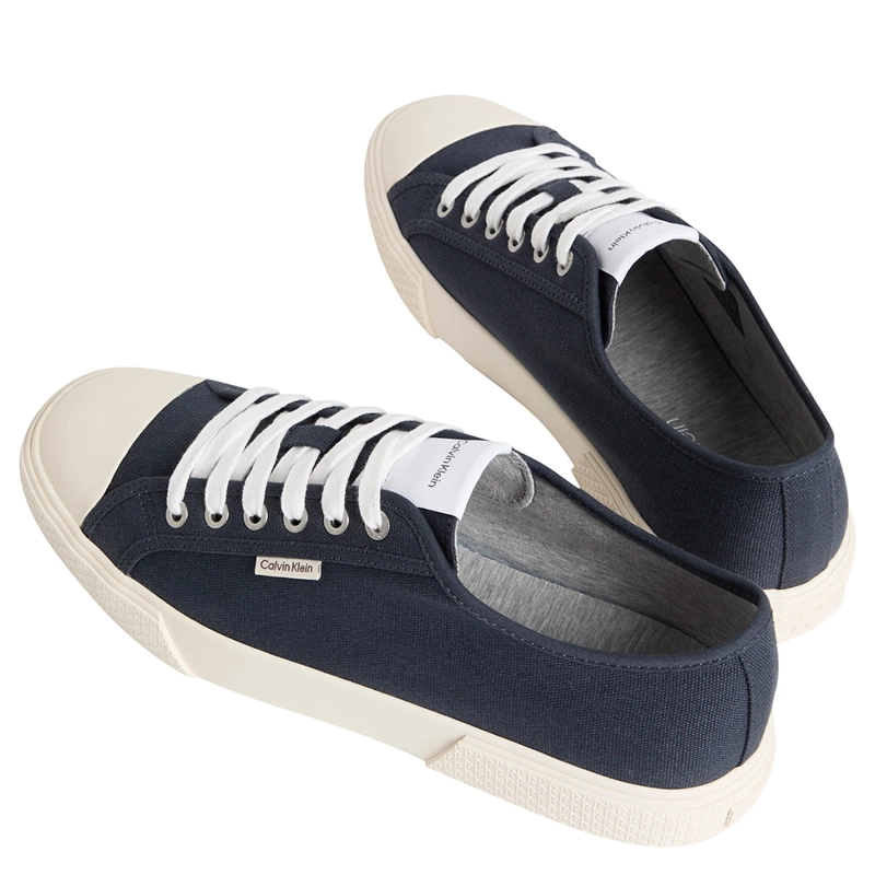ZAPATILLAS HOMBRE CALVIN KLEIN CASUALES AZUL MARINO HM0HM021210G5  - 5