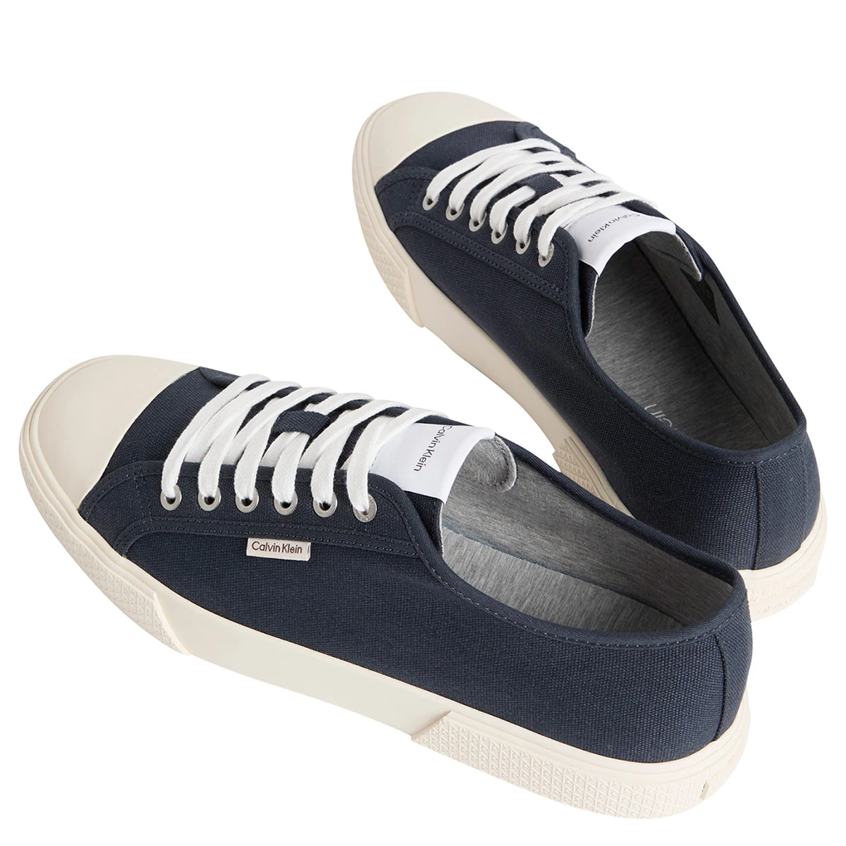 ZAPATILLAS HOMBRE CALVIN KLEIN CASUALES AZUL MARINO HM0HM021210G5  - 5