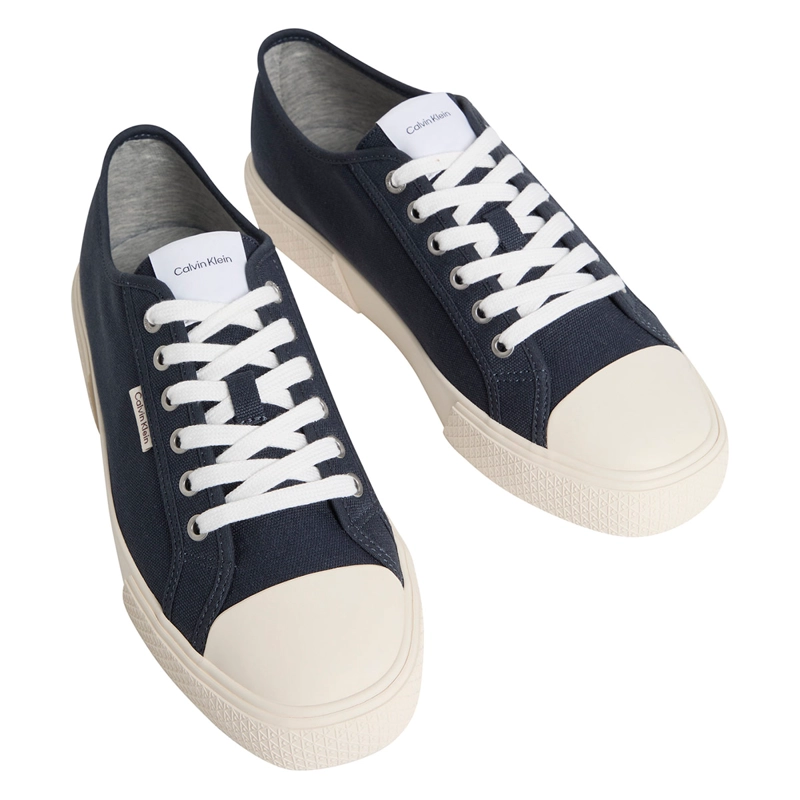 ZAPATILLAS HOMBRE CALVIN KLEIN CASUALES AZUL MARINO HM0HM021210G5  - 2
