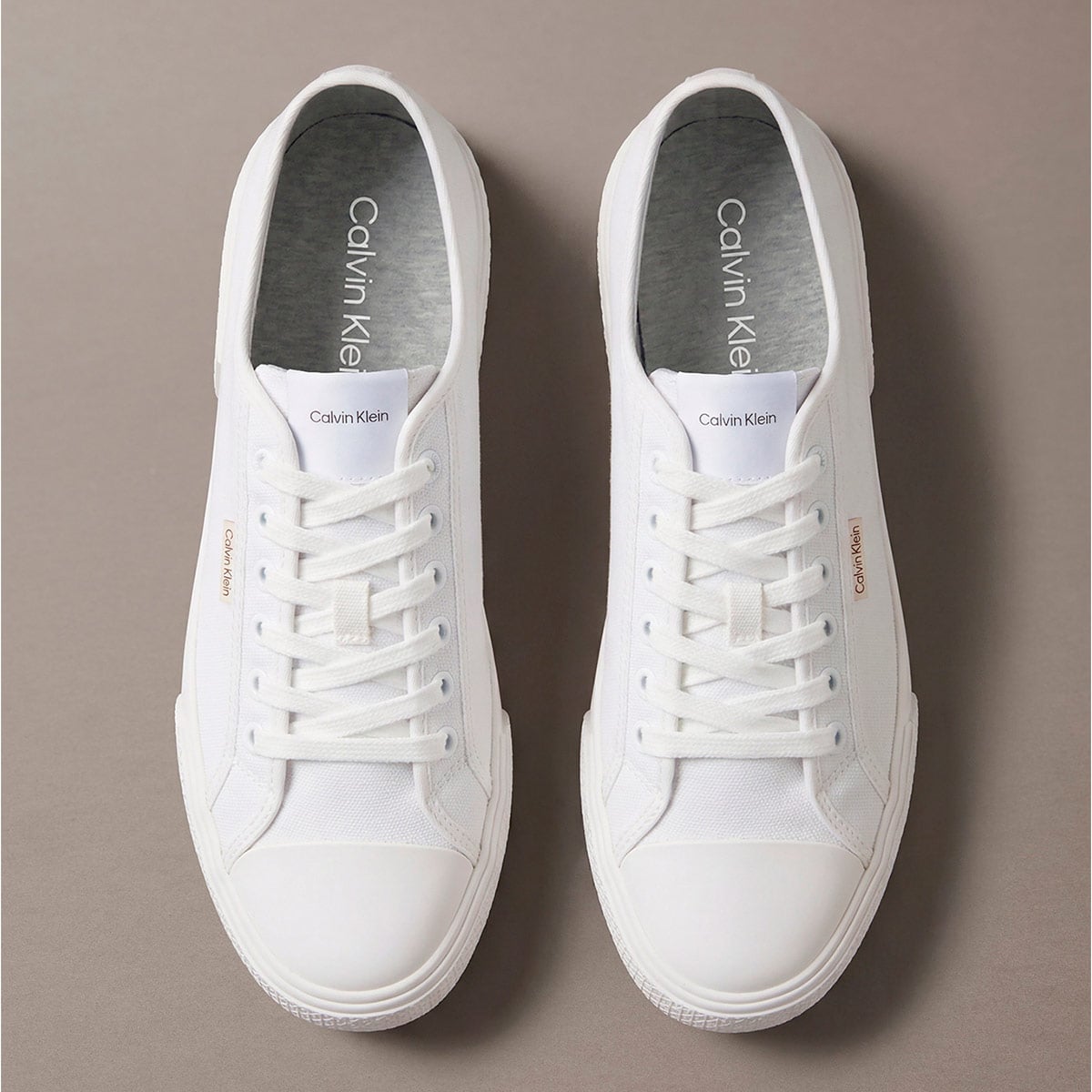 ZAPATILLAS HOMBRE CALVIN KLEIN CASUALES BLANCO HM0HM021210K4  - 4