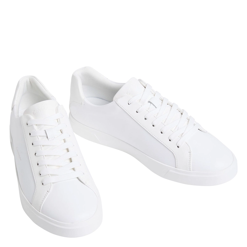 ZAPATILLAS HOMBRE CALVIN KLEIN CASUALES BLANCO HM0HM021230K4  - 2