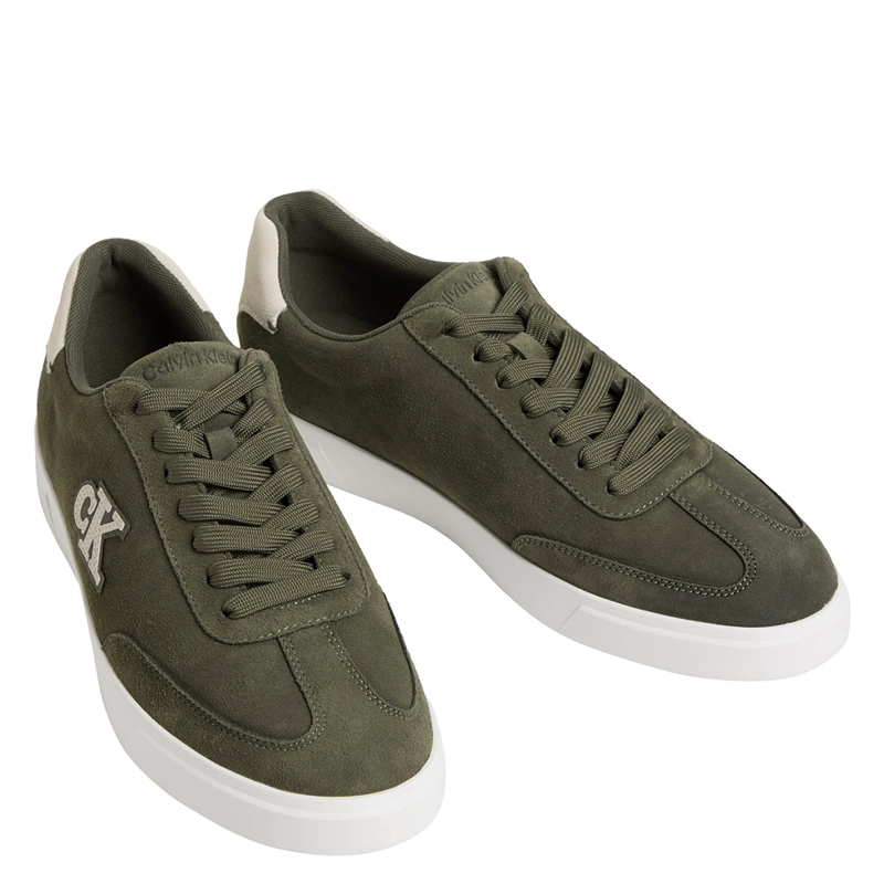 ZAPATILLAS HOMBRE CALVIN KLEIN CASUALES VERDE HM0HM021250IA  - 2