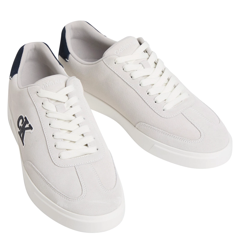 ZAPATILLAS HOMBRE CALVIN KLEIN CASUALES BLANCA HM0HM021250LA  - 2