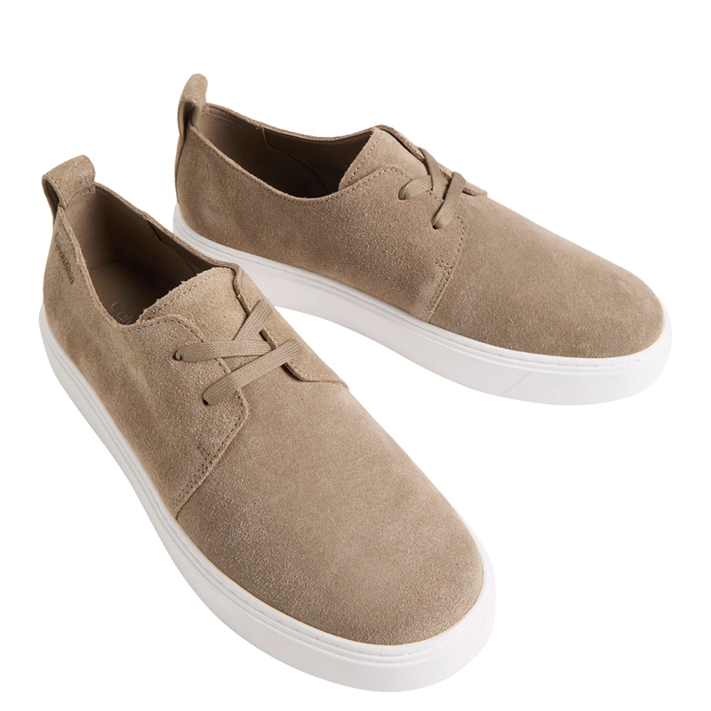 ZAPATOS HOMBRE CALVIN KLEIN BEIGE HM0HM02078PBO CUERO - 2
