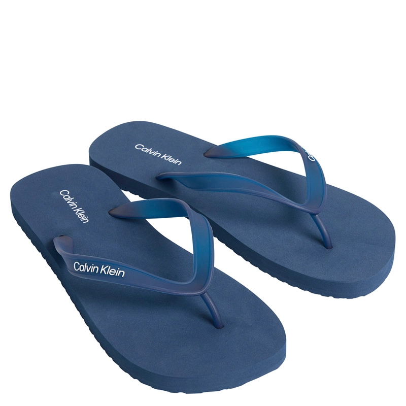 SANDALIAS PLAYERAS HOMBRE CALVIN KLEIN AZUL HM0HM02105BAI  - 2