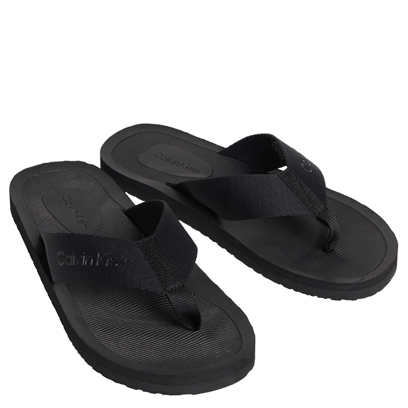 SANDALIAS PLAYERAS HOMBRE CALVIN KLEIN  NEGRO HM0HM021060GJ  - 2