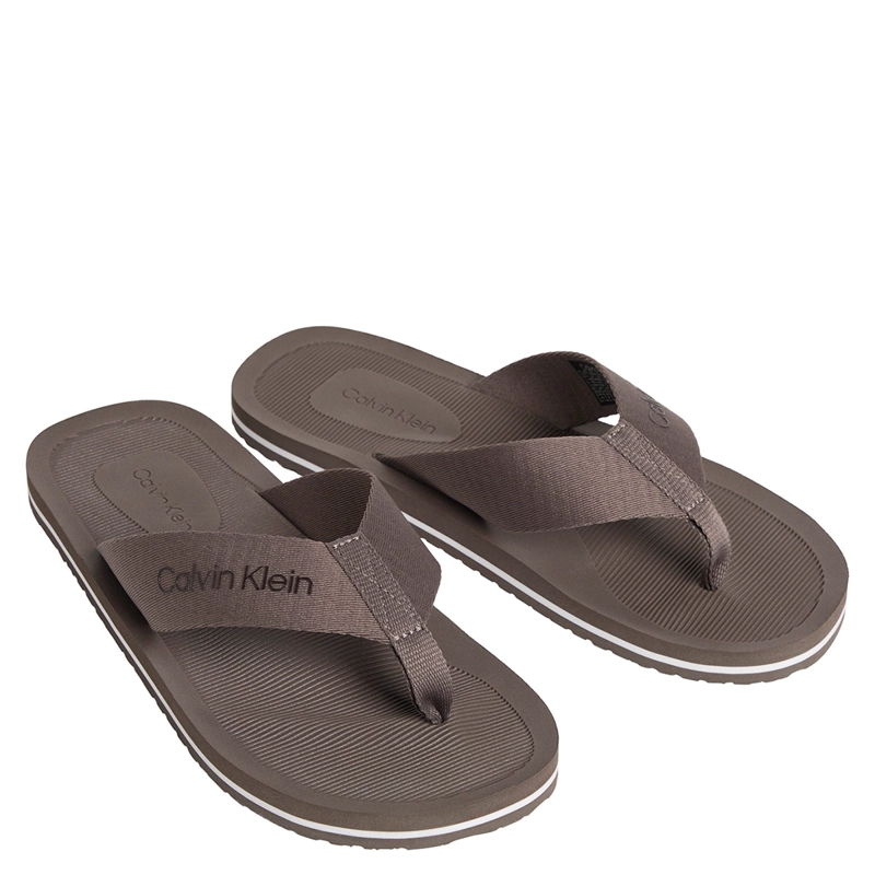 SANDALIAS PLAYERAS HOMBRE CALVIN KLEIN  CAFÉ HM0HM02106PDK  - 2